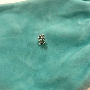 Never used. CH style S925 Sterling silver earring.